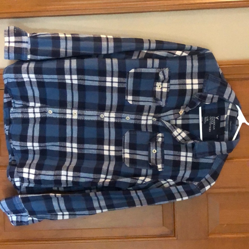 Blue flannel